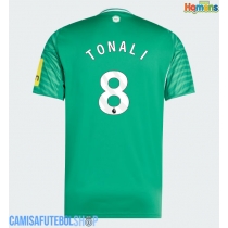 Camisa de time de futebol Newcastle United Sandro Tonali #8 Replicas 2º Equipamento 2025-26 Manga Curta